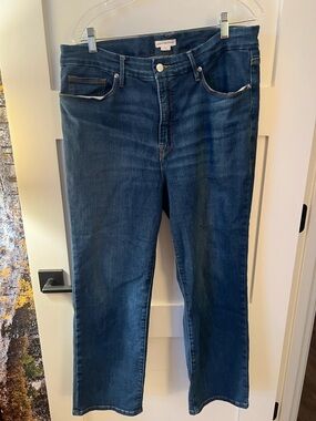 Good American Good Straight Jeans - short